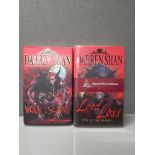 2 AUTOGRAPHED DARREN SHAN BOOKS INC WOLF ISLAND AND LORD LOSS