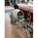 BAROMIX ELECTRIC CEMENT MIXER WITH STAND