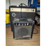 CARLSBRO AMPLIFIER TOGETHER WITH A GORILLA AMPLIFIER