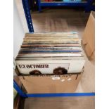 A BOX OF ASSORTED LP RECORDS