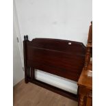 A PAIR OF VINTAGE STAG MINSTREL HEADBOARDS