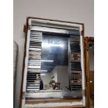 ART DECO WAVE 80X120 MIRROR