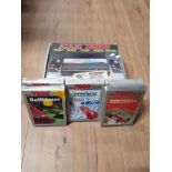 A BOX CONTAINING ATARI 7800 CONSOLE WITH GAMES INC JINKS ETC