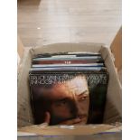A BOX OF ASSORTED LP RECORDS