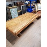 RECLAIMED PINE LARGE RECTANGULAR COFFEE TABLE