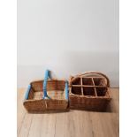 2 WICKER BASKETS INC WINE CARRIER