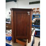 SMALL ANTIQUE CORNER CUPBOARD