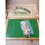 VINTAGE MAGNETIC SOCCERETTE TABLE FOOTBALL GAME