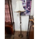 ANTIQUE BRASS STANDARD LAMP