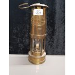 BRASS THOMAS AND WILLIAMS LTD MINERS LAMP