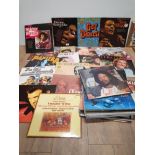 QUANTITY OF LP RECORDS BIG BANDS SHIRLEY BASSEY ETC