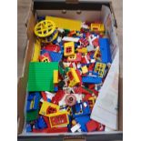 A BOX OF ASSORTED LEGO