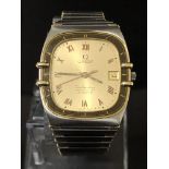 OMEGA QUARTZ CONSTELLATION STEEL & YELLOW WITH CHAMPAGNE DIAL - NO BOX OR PAPER