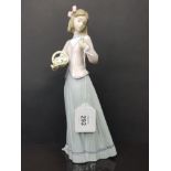 LLADRO FIGURE 7644 INNOCENCE IN BLOOM FROM THE COLLECTORS SOCIETY 1996