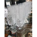 BJORN WIINBLAD FOR ROSENTHAL 10 X WHITE WINE GLASSES