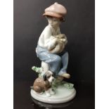 LLADRO FIGURE 5401 MY BEST FRIEND WITH ORIGINAL BOX