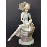 LLADRO FIGURE 7612 PICTURE PERFECT FROM THE LLADRO COLLECTORS SOCIETY 5TH ANNIVERSARY SIGNED ON