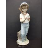 LLADRO FIGURE 7610 CAN I PLAY SIGNED AND DATED ON THE BOTTOM 1990