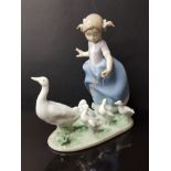 LLADRO FIGURE 5503 HURRY NOW