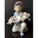 LLADRO FIGURE 7623 LITTLE RIDERS