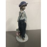 LLADRO FIGURE 5400 THE WANDERER WITH ORIGINAL BOX