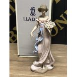 LLADRO FIGURINE 6365 SPRING FURTATION WITH ORIGINAL BOX