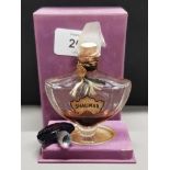 GUERLAIN OF PARIS BOTTLE OF SHALIMAR PERFUME IN ORIGINAL BOX