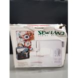 BOXED SEW LAND SEWING MACHINE