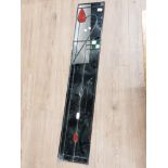 STAINED GLASS LEADED PANEL BY ACD