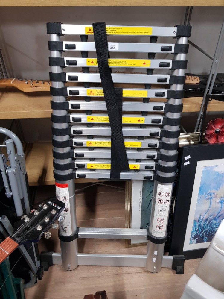 A SET OF TELESCOPIC LADDERS