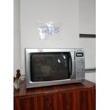 SHARP DUAL GRILL MICROWAVE IN SILVER