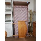 SINGLE BED WITH STORAGE DIVAN BASE AND 2 MATTRESSES