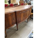 HEAVILY CARVED BUFFET SIDEBOARD