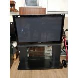42INCH PANASONIC VIERA TV ON FITTED STAND WITH REMOTE