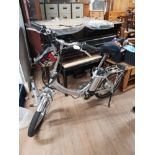 ELECTROBIKE IN CHROME WITH CHARGER ETC
