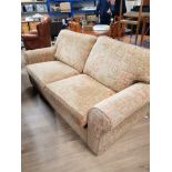 FABRIC 3 SEATER SOFA BED