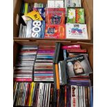 2 BOXES CONTAINING MISCELLANEOUS CDS