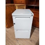2 DRAWER FILING CABINET WITH KEY