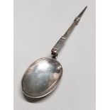 HALLMARKED SILVER COPY OF BENWELL SPOON LONDON 1965 16G