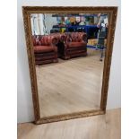 GILT FRAMED HALL MIRROR