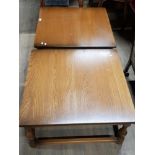 PAIR OF ERCOL LOW LAMP TABLES