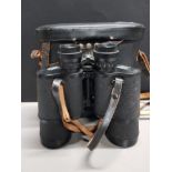 CARL ZEISS BINOCULARS 10 X 50 IN ORIGINAL CASE WITH STRAP