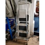 2 SETS OF STEP LADDERS