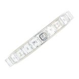 A diamond full eternity ring.