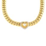 CHOPARD - a 'Happy Diamond' necklace.