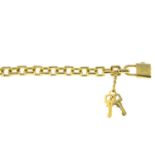 LOUIS VUITTON - an 18ct gold bracelet.