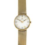 MARVIN - a gentleman's 9ct gold bracelet watch.