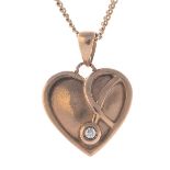 CLOGAU - a diamond pendant.