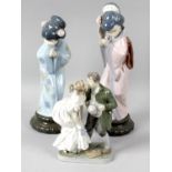 A Royal Copenhagen porcelain figure group,