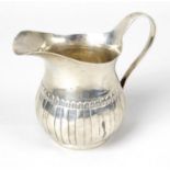 A George III Irish silver cream jug,